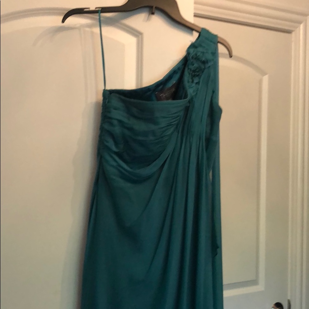 Theia One Shoulder Evening Gown